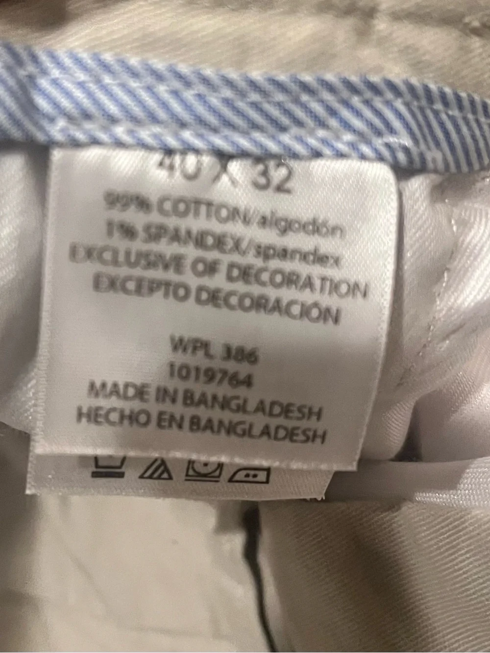 Classic Haggar Men's khaki Street Cargo Pants - Straight Leg 40x32 - Picture 3 of 4